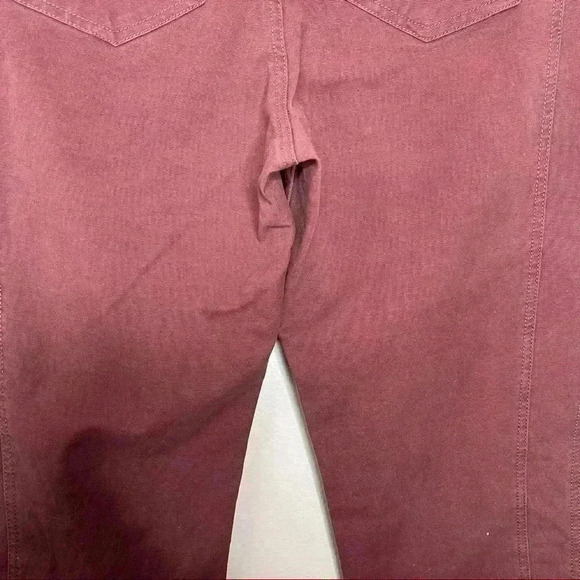 KUHL Women's Brooke Skinny Jeans Burgundy Pants Sz 10 - Picture 8 of 10